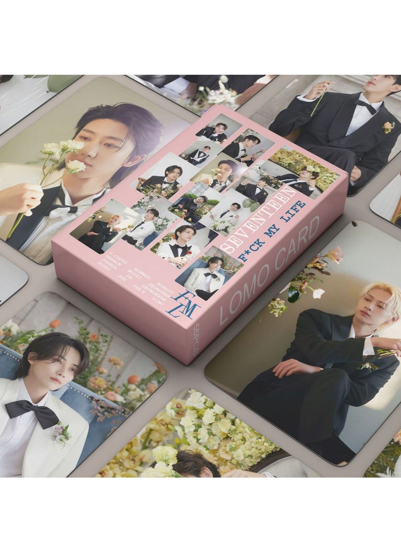 EHOME 55 Piece Seventeen Photo F*ck My Life New Album Lomo Card  - Image 1