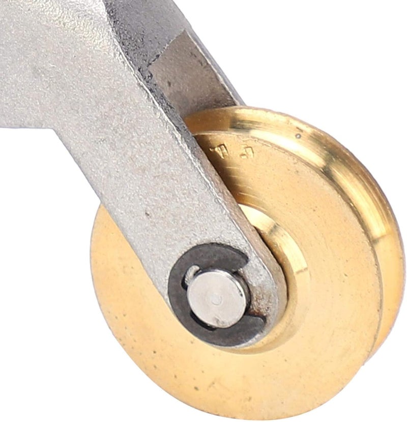 klarako Floor Welding Nozzle Round Mouth Hot Air Gun Tips PVC Flooring Welder Heating Torch Accessory with Wheel - Image 5