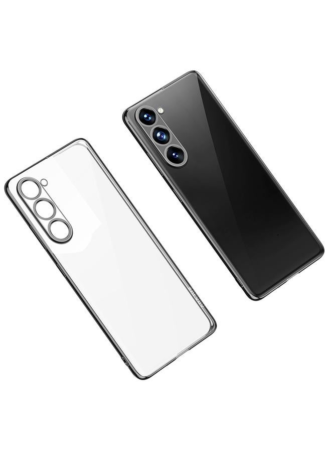 SULADA Case For Samsung Galaxy S23+ 5G Shockproof Plating TPU Transparent Phone Case - Image 1