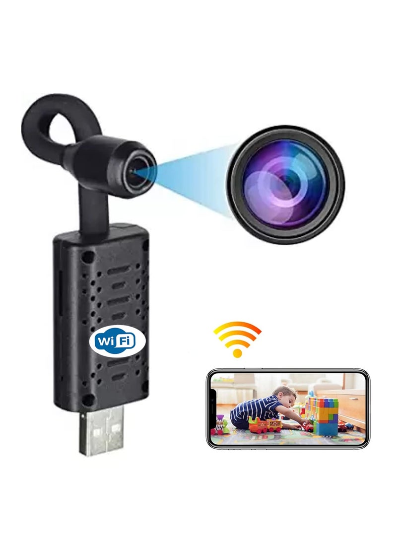 First Dot First Dot WiFi Surveillance Flexible Neck Wireless Security Camera 1080P Live View IndoorOutdoor Home Office Flexible Camera  - Image 1
