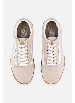 VANS Women Old Skool Stac Lace Up Casual Shoes, Beige  - Image 4