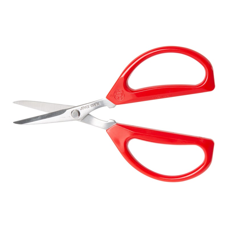 Joyce Chen Original Unlimited Kitchen Scissors All Purpose Kitchen Shears With Comfortable Handles Red
