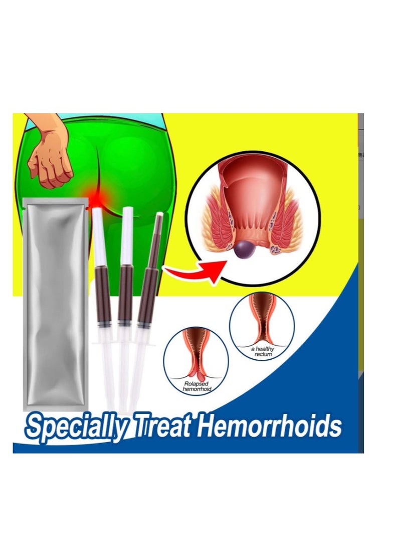 ERAYCEE Hemorrhoids Gel Soothing Relief with Natural Ingredients  Fast Acting Formula For Hemorrhoid Discomfort 2 PCS  Each Pcs 3ml - Image 3