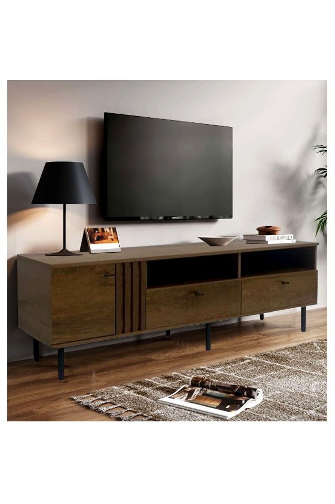 Living TV Table With Shelf 160*40*50 CM - Image 5