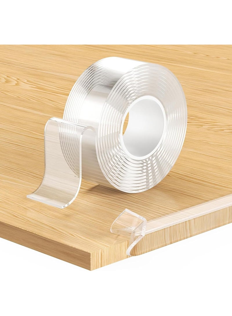 Safety Corner Protector,Clear Baby Proofing Guards,Soft Silicone Bumper Strip With Strong Adhesive Tape For Cabinets, Tables, Drawers（3M） - Image 1