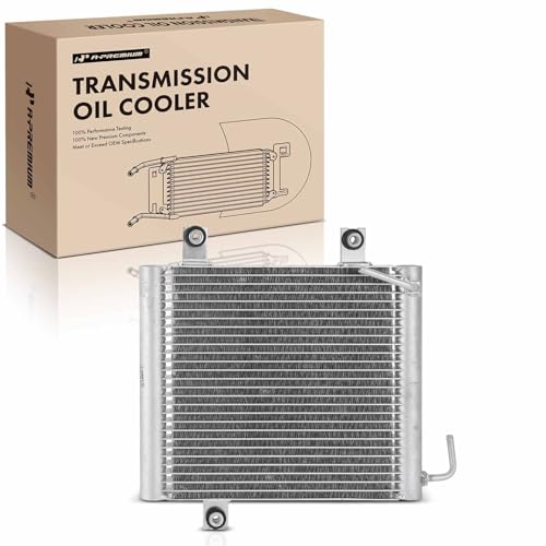 A-Premium Transmission Oil Cooler Compatible with Nissan Frontier 2005-2021, Pathfinder 2005-2007, Xterra 2005-2015, 2.5L 3.8L 4.0L, Naturally Aspirated Replace# 21606EA51A - Image 1
