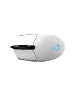 Logitech Logitech G102 Light Sync Gaming Mouse with Customizable RGB Lighting, 6 Programmable Buttons, Gaming Grade Sensor, 8 k dpi Tracking,16.8mn Color, Light Weight (White)  - Image 4