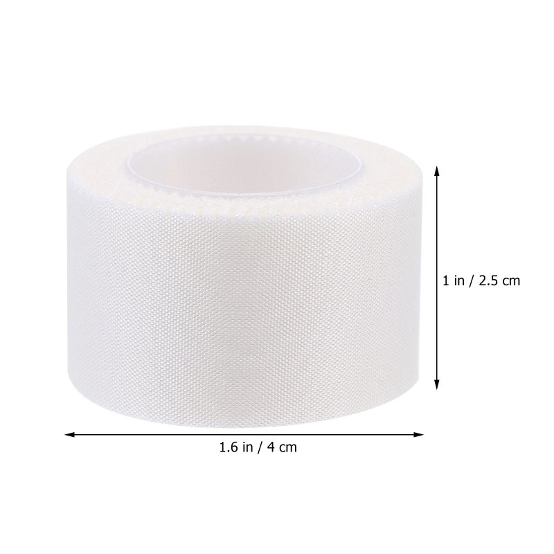 قطعتان من أشرطة الضمادات اللاصقة المتينة القابلة للتمدد، أشرطة تثبيت الجروح، أشرطة تضميد الجروح (أبيض) - Image 2
