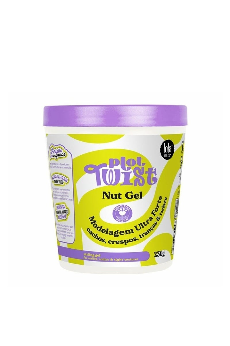 Lola from Rio جل المكسرات لتجعيد الشعر - يوفر تثبيت قوي طوال اليوم لتحديد التجاعيد والتحكم في التجاعيد (230 جرام) - Image 1