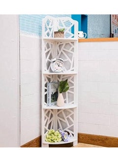 LINGWEI Bathroom Corner Stand Shower Caddy Corner Shelve Sink Organizer Bathroom Shelving Unit Storage Organizer Corner Bathroom Stand Display Rack For Bathroom Kitchen  - Image 3