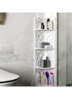 LINGWEI Bathroom Corner Stand Shower Caddy Corner Shelve Sink Organizer Bathroom Shelving Unit Storage Organizer Corner Bathroom Stand Display Rack For Bathroom Kitchen  - Image 5