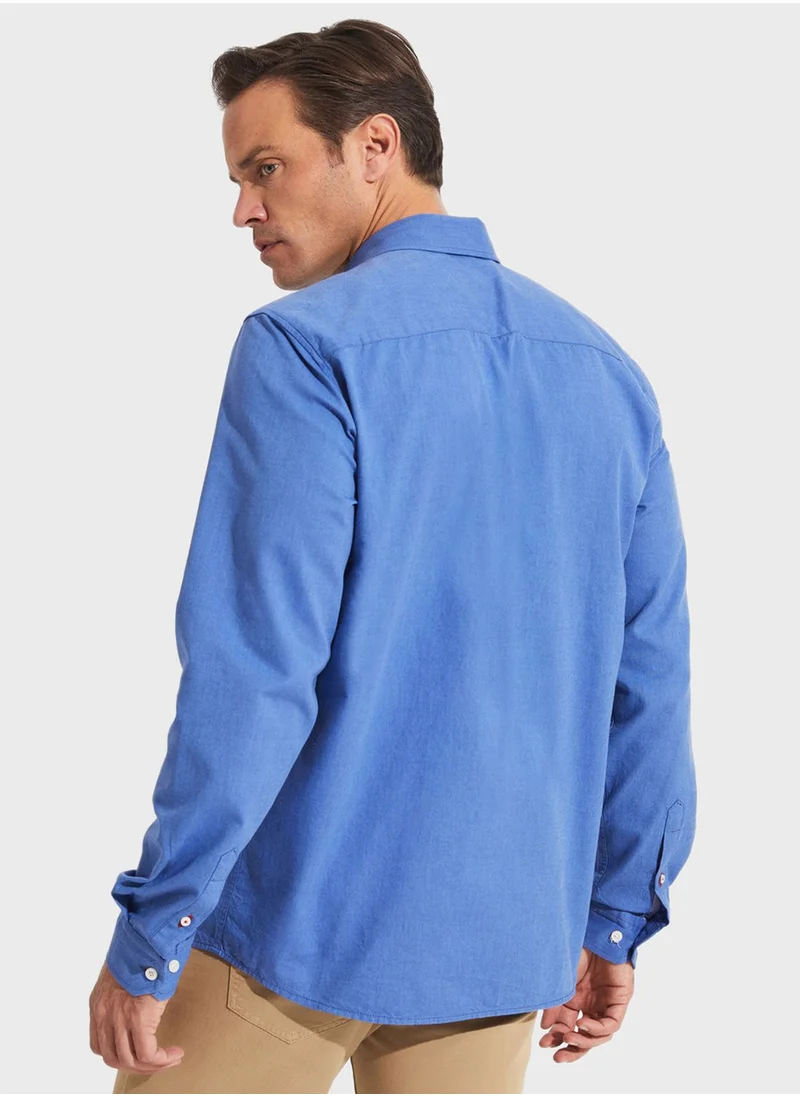 JUNE Essential Oxfort Regular Fit Shirt