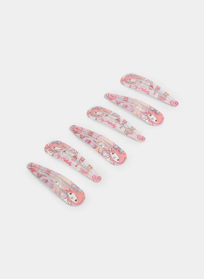 Styli Set of 6 - My Melody Snap Clips