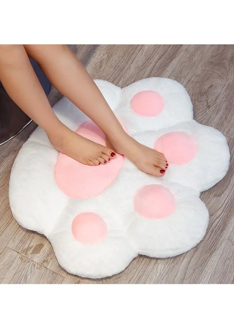 Naturehike - Cat Paw Cushion, Soft Lazy Sofa Kawaii Bear Paw Pillows, Durable And Comfortable Stuffed Floor Cushion, Easy To Clean Long Lasting Chair Cushion For Home And Office, (1pc, White) - Image 1