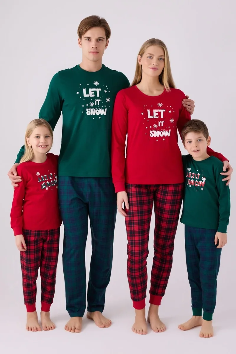 Arnetta New Year's Special Production Family Pajamas, Women's Men's and Children's Pajamas are Priced Separately