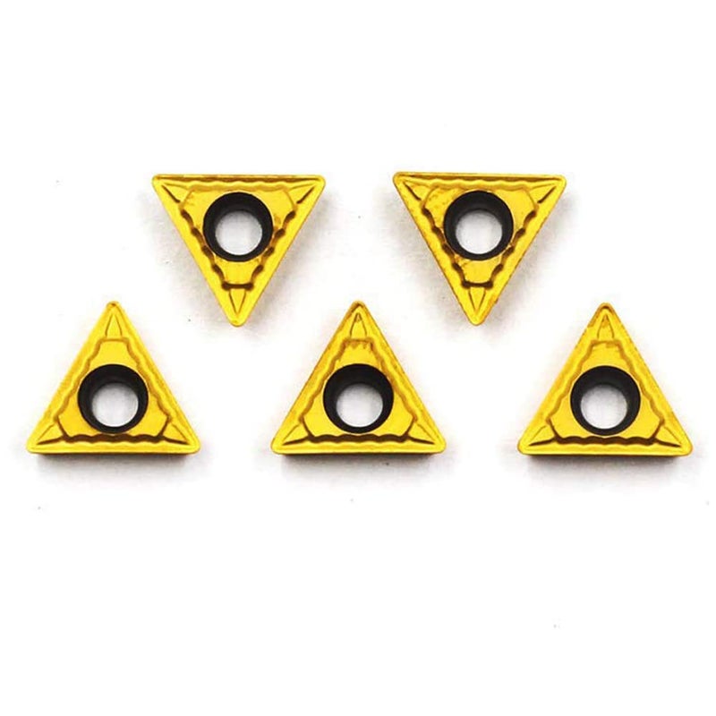 OSCARBIDE Carbide Turning Inserts TCMT090204 TCMT1.8(1.5), TCMT Insert CNC Lathe Inserts for Lathe Turning Tool Holder Replacement Insert, 5 Pieces - Image 1