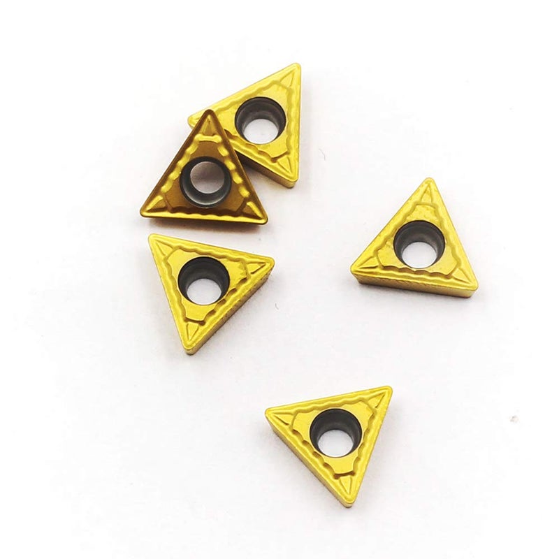 OSCARBIDE Carbide Turning Inserts TCMT090204 TCMT1.8(1.5), TCMT Insert CNC Lathe Inserts for Lathe Turning Tool Holder Replacement Insert, 5 Pieces - Image 2