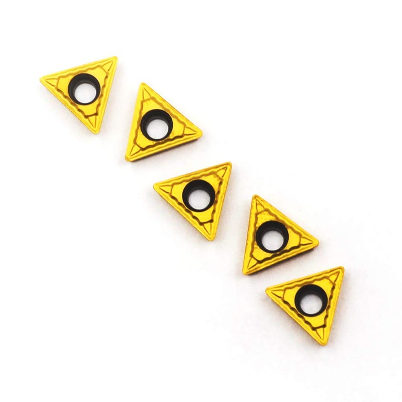 OSCARBIDE Carbide Turning Inserts TCMT090204 TCMT1.8(1.5), TCMT Insert CNC Lathe Inserts for Lathe Turning Tool Holder Replacement Insert, 5 Pieces - Image 3