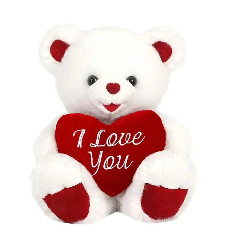 Y&D I Love You Red Heart Teddy Bear Plush Animal Doll ized Large Teddy Bear Plush Toy Valentine's Day Gift - Image 2