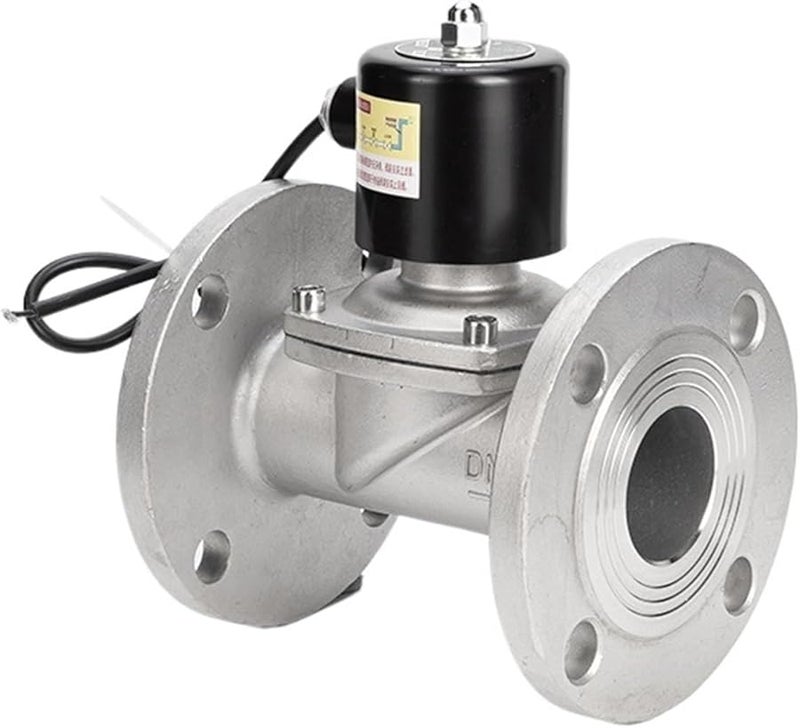 304 Stainless Steel Solenoid Valve 2W Type Normally Closed DN25 24V 220V Water Control Valve - Image 1