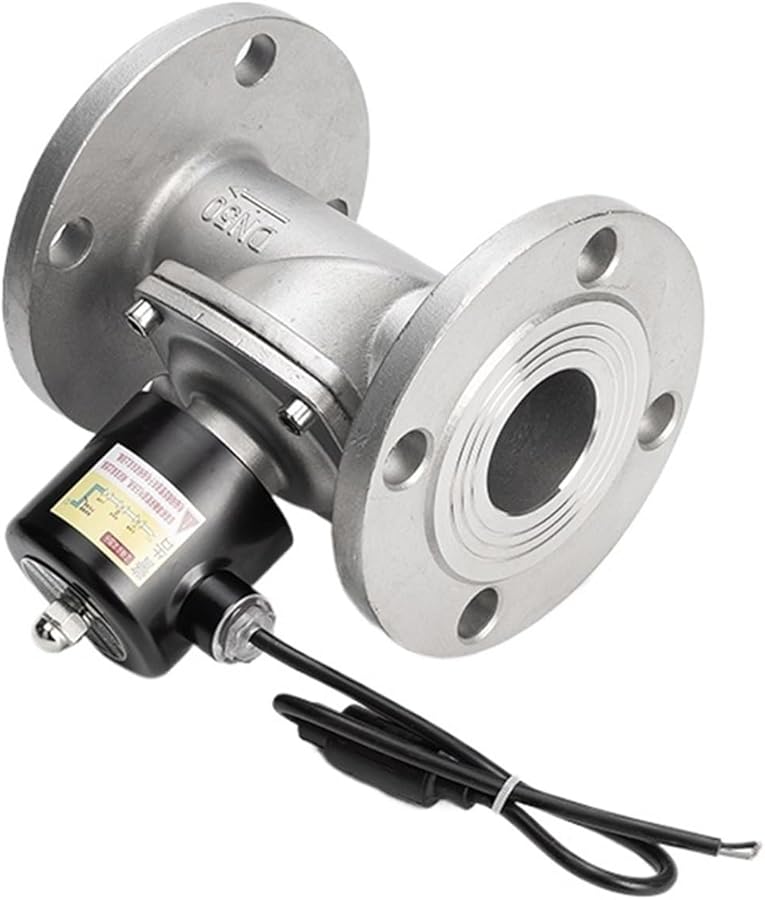 304 Stainless Steel Solenoid Valve 2W Type Normally Closed DN25 24V 220V Water Control Valve - Image 3