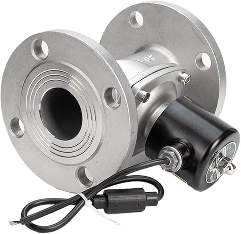 304 Stainless Steel Solenoid Valve 2W Type Normally Closed DN25 24V 220V Water Control Valve - Image 5