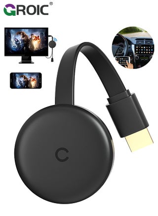 4K 1080P Wireless HDMI Display Dongle Adapter, WiFi Streaming Movies, Shows, and Live TV Receiver from i-Phone, i-Pad, Android, PC, Tablet, Window to HDTV/Monitor/Projector - pzsku/Z354F49D5FD08F2461507Z/45/_/1698642403/a7186546-5b5a-4f3d-ba43-838de3809557