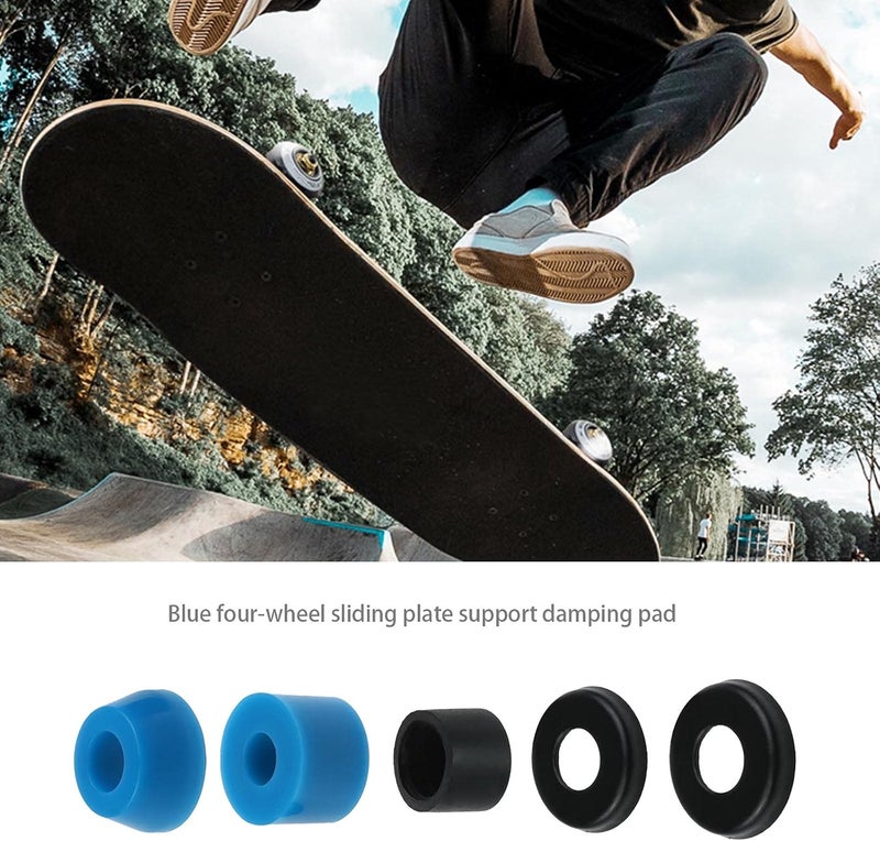 SING F LTD 3 Sets of Skateboard Truck Bushings Kit for Most 7 Inch Skateboard Trucks Bushings Skateboard Cup Washers Replacement Accessories - Image 2