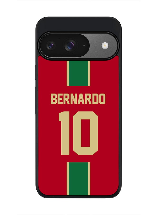 Stylizedd For Google Pixel 9 Case,Slim fit Camera Protection, Shockproof Thin Phone cover - Football - Portugal, Bernardo  - Image 1