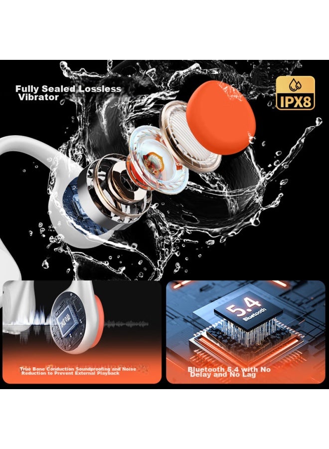 Xiaoyougu Bone Conduction X7 Bluetooth Headphones, Swimming Earphones, Running Noise-cancelling, 8-level Waterproof, Professional Sports Bone Conduction, Non-in And Ear-hook Style, With Built-in 32gb Memory - Image 4