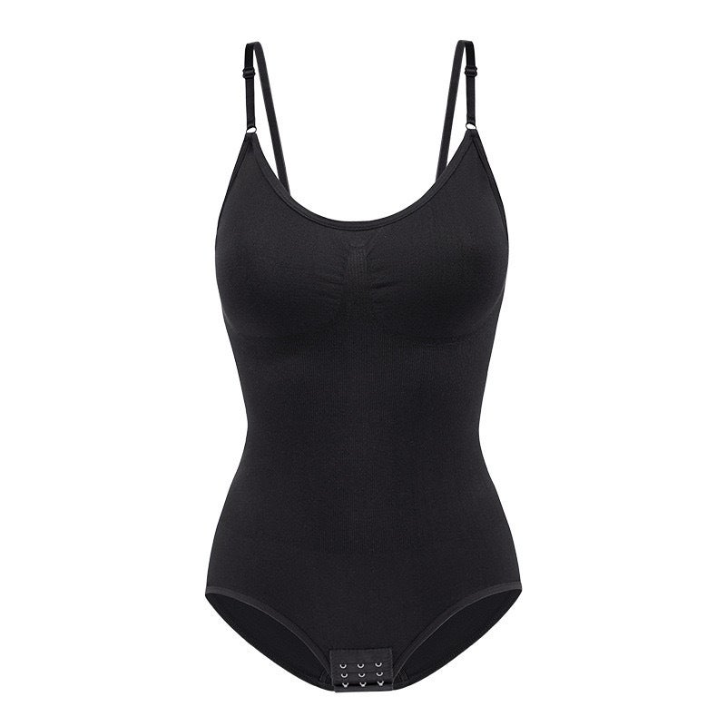 One-Piece Shapeware Women'S Abdominal Pants Open Hip Shaping Suspenders Underwear Elastic Corset - Image 1