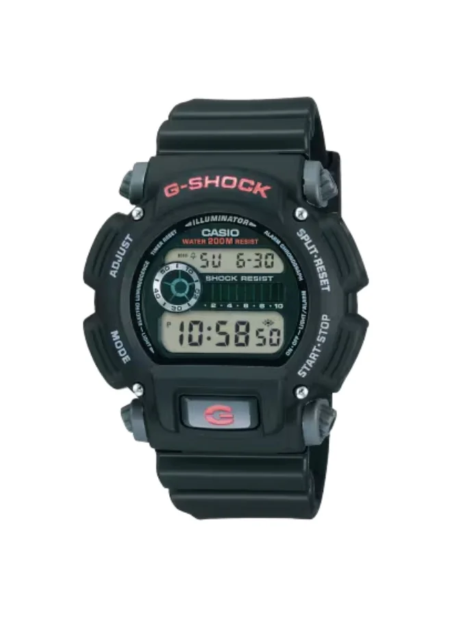G-SHOCK Men's Resin Digital Watch DW-9052-1VDR - 43 mm