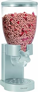 Honey Can Do Honey-Can-Do Zevro /GAT102 Indispensable Dry Food Dispenser, Single Control, Silver - Image 1
