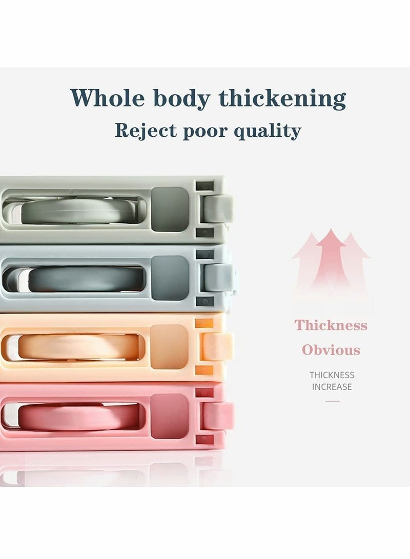 XiuWoo Portable Travel Hangers Folding Plastic Clothes Hanger Save Space Multifunction Accessories For Holiday Camping Indoor And Outdoor Use - Image 3