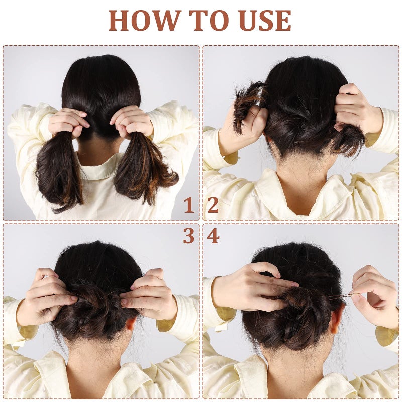 WSICSE 200Pcs 2.4 & 2Inches Hair Pins for Buns Hair Bun Pins Bun Hair Pins With Storage Box for Women Girls and Hairdressing Salon (Brown) - Image 4