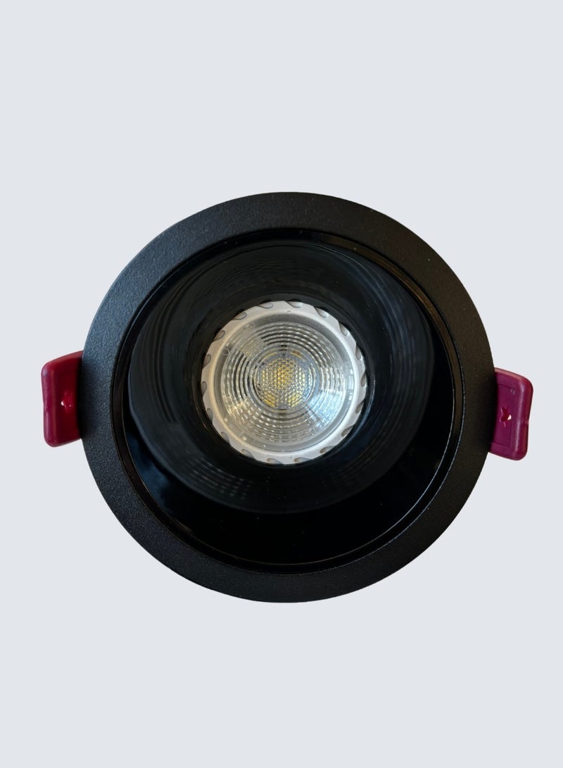 تارجت إطار كشاف MR16 GU10 غائر مستدير باللون الأسود  - Image 2