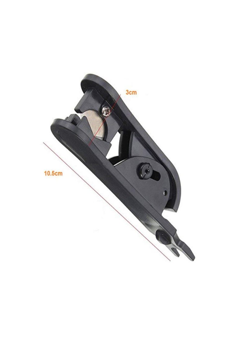 KRplus KRPLUS RO Pipe Tube Cutter for 14 38 12 PVC Nylon PU for RO Reverse Osmosis System Black Pack Of 2  - Image 4