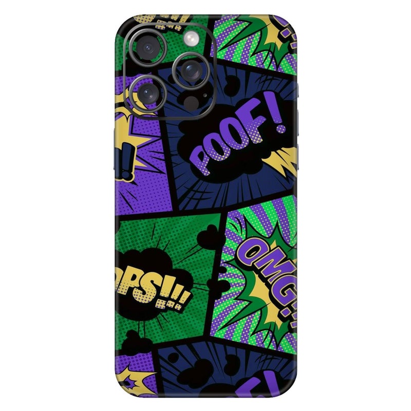 WRAP CRAFT Mobile Skin Sticker Compatible with Apple iPhone 15 Pro Max Skin Not Back Cover, Camera & Back Protector Mobile Skin Wrap; Apple 15 PRO MAX-KE-325 - Image 1