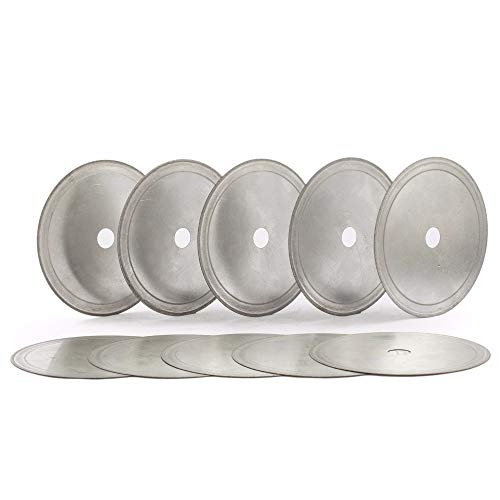 JINGLING 100mm Super-Thin Rim 0.25 Diamond Lapidary Saw Blade Disc Arbor Hole 1/2" Pack of 10Pcs - Image 4