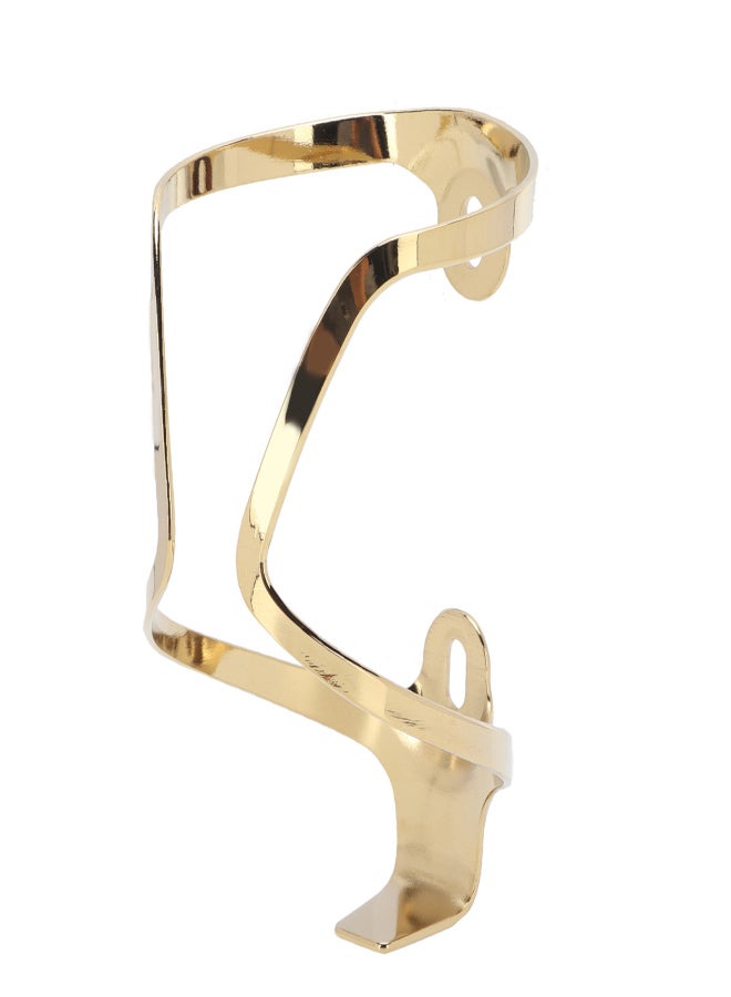 إنلي حامل زجاجة مياه للدراجة مصنوع من سبائك الألومنيوم المطلية بلون متدرج، لون ذهبي - Image 3