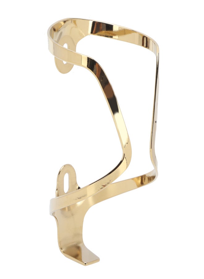 إنلي حامل زجاجة مياه للدراجة مصنوع من سبائك الألومنيوم المطلية بلون متدرج، لون ذهبي - Image 2