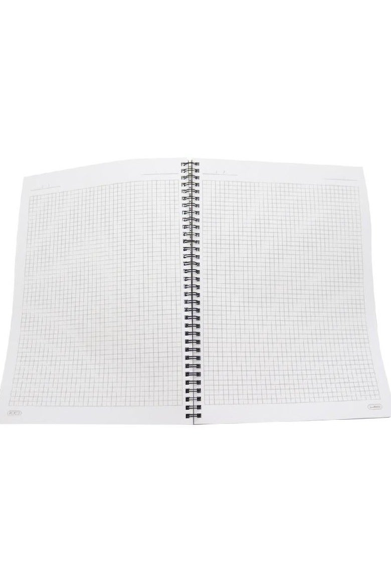 ROCO Notebook, A4, 100 Sheets, Square Ruled, Grey - Image 3