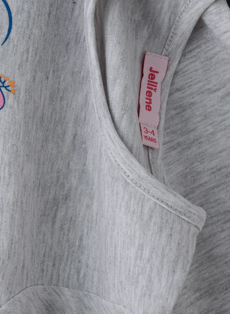 Jelliene Sunshine Squad: Girls' Comfy Cotton Tees Playful Prints & Summer Fun