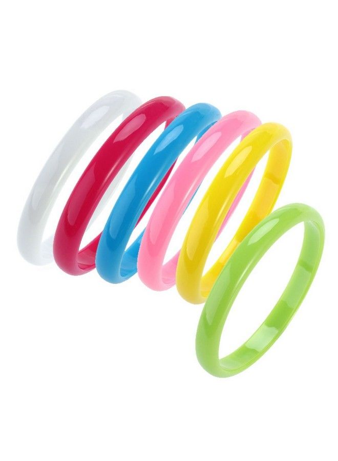 BESTOYARD Plastic Bangle Bracelets New Years Eve Party Supplies Candy Color Bracelet Party Favors Pack For Birthday Party (Random Color) - Image 1