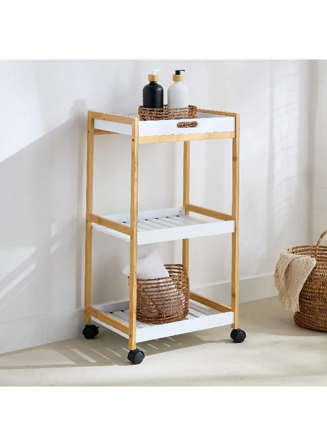 Home Box Lexus 3-Tier Storage Trolley - 42x35x80 cm