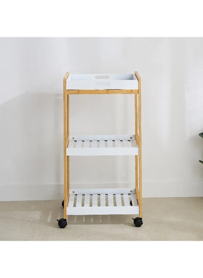 Home Box Lexus 3-Tier Storage Trolley - 42x35x80 cm