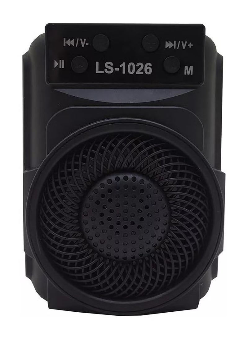 LS-1026 Super Bass Bluetooth Portable RGB Light Mini Speaker  - Image 2