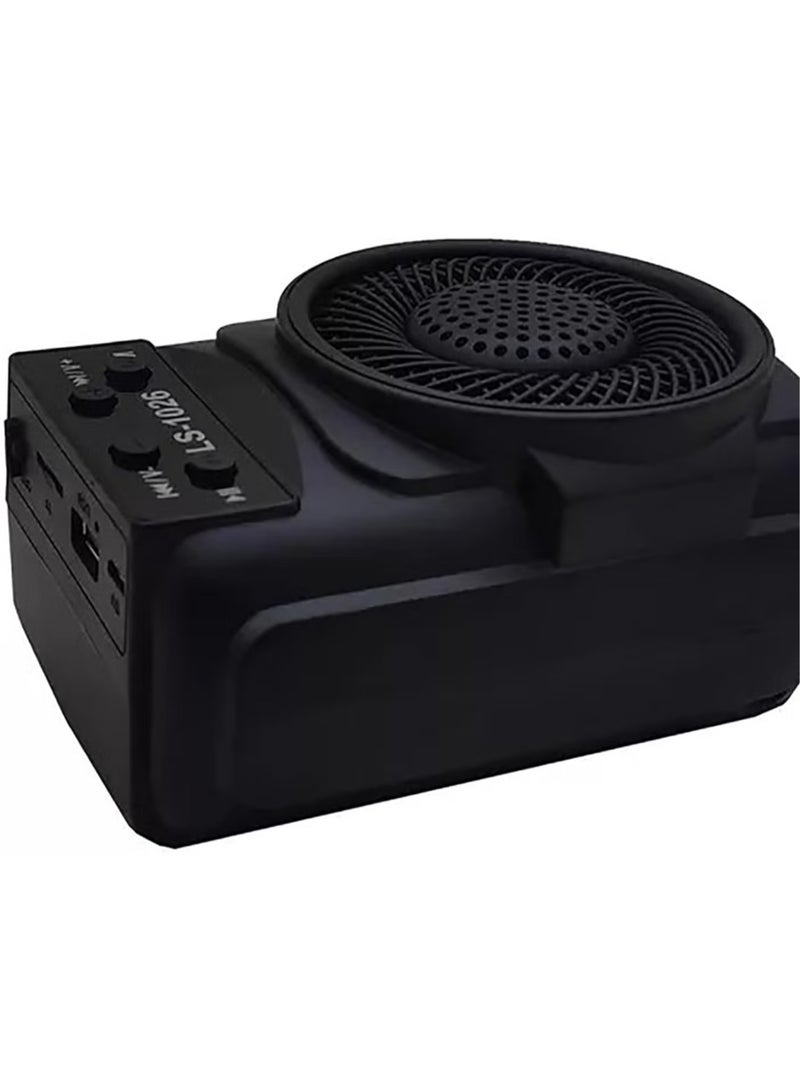 LS-1026 Super Bass Bluetooth Portable RGB Light Mini Speaker  - Image 4