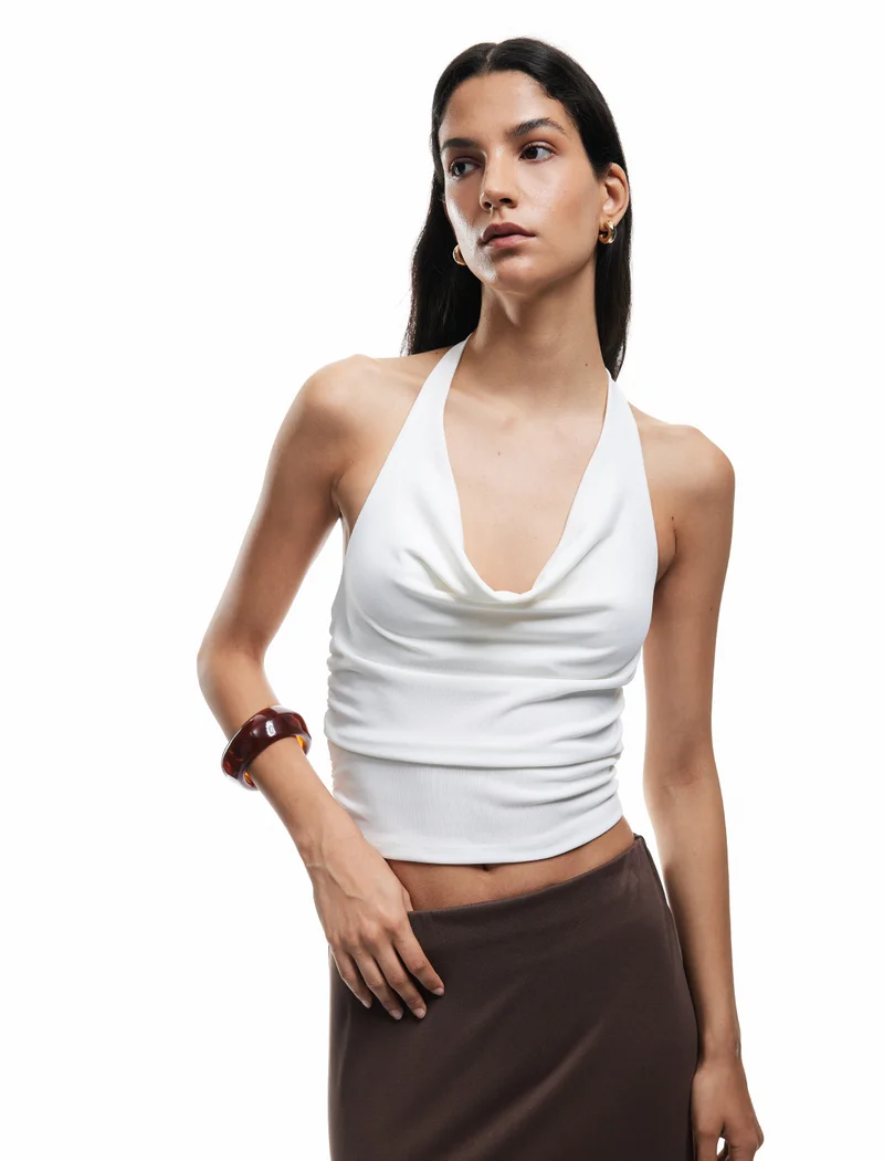 كوتون Crop Blouse