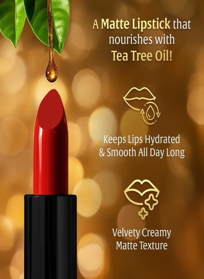 FACESCANADA Comfy Matte Velvet Touch Lipstick - Toffee Drizzle 08, 4.2g | Velvety Matte Finish | 8HR Longstay | Intense Colour | Hydrating Lips | Smooth Application - Image 4